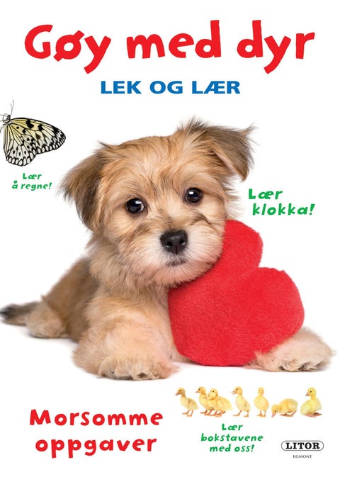 Gøy med dyr - lek og lær, morsomme oppgaver