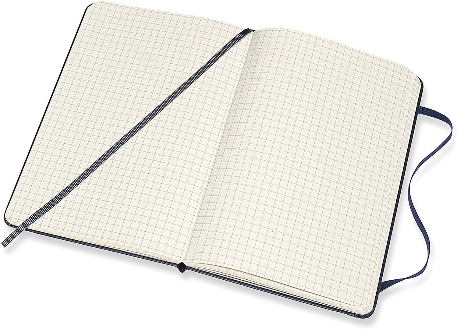 Moleskine Medium Squared Hardcover Notebook: Sapphire Blue