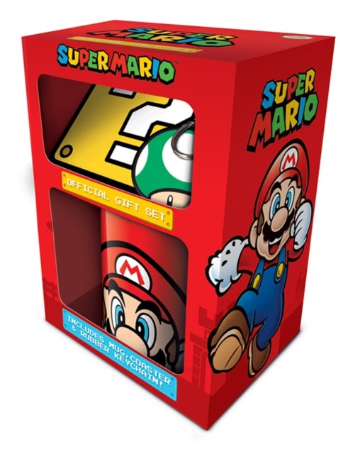 Kopp Super Mario Brikke og Nøkkelring