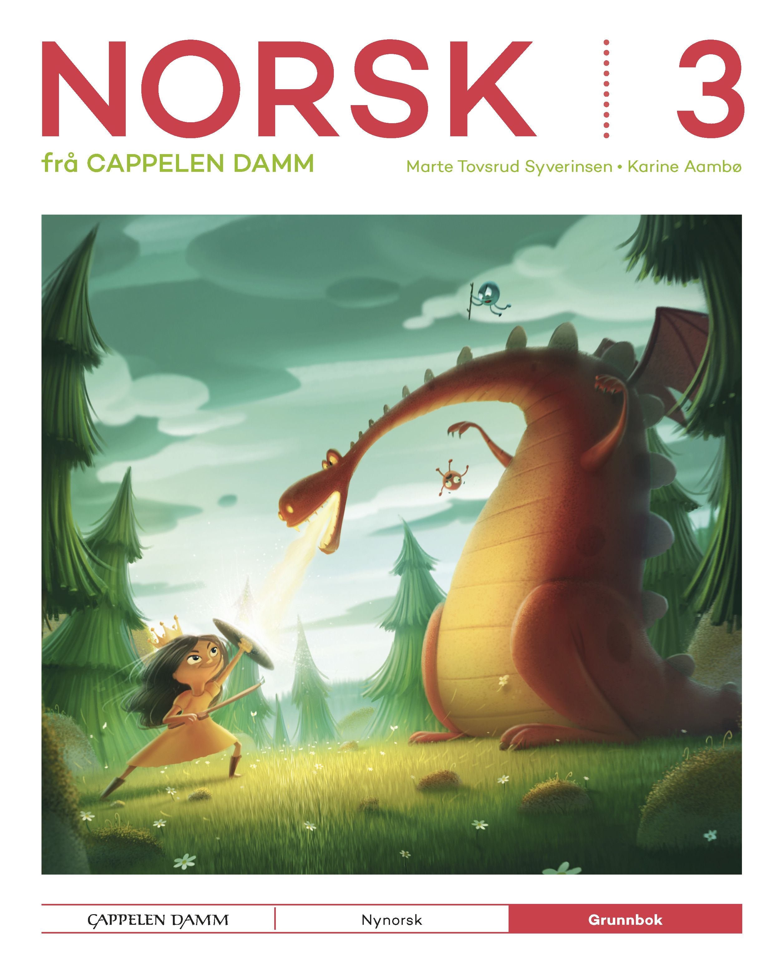 Norsk 3 frå Cappelen Damm - Grunnbok