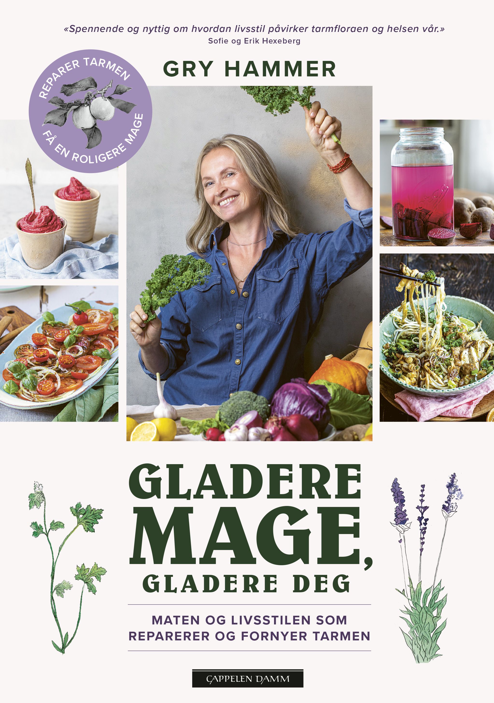 Gladere mage, gladere deg - maten og livsstilen som fornyer og reparerer tarmen