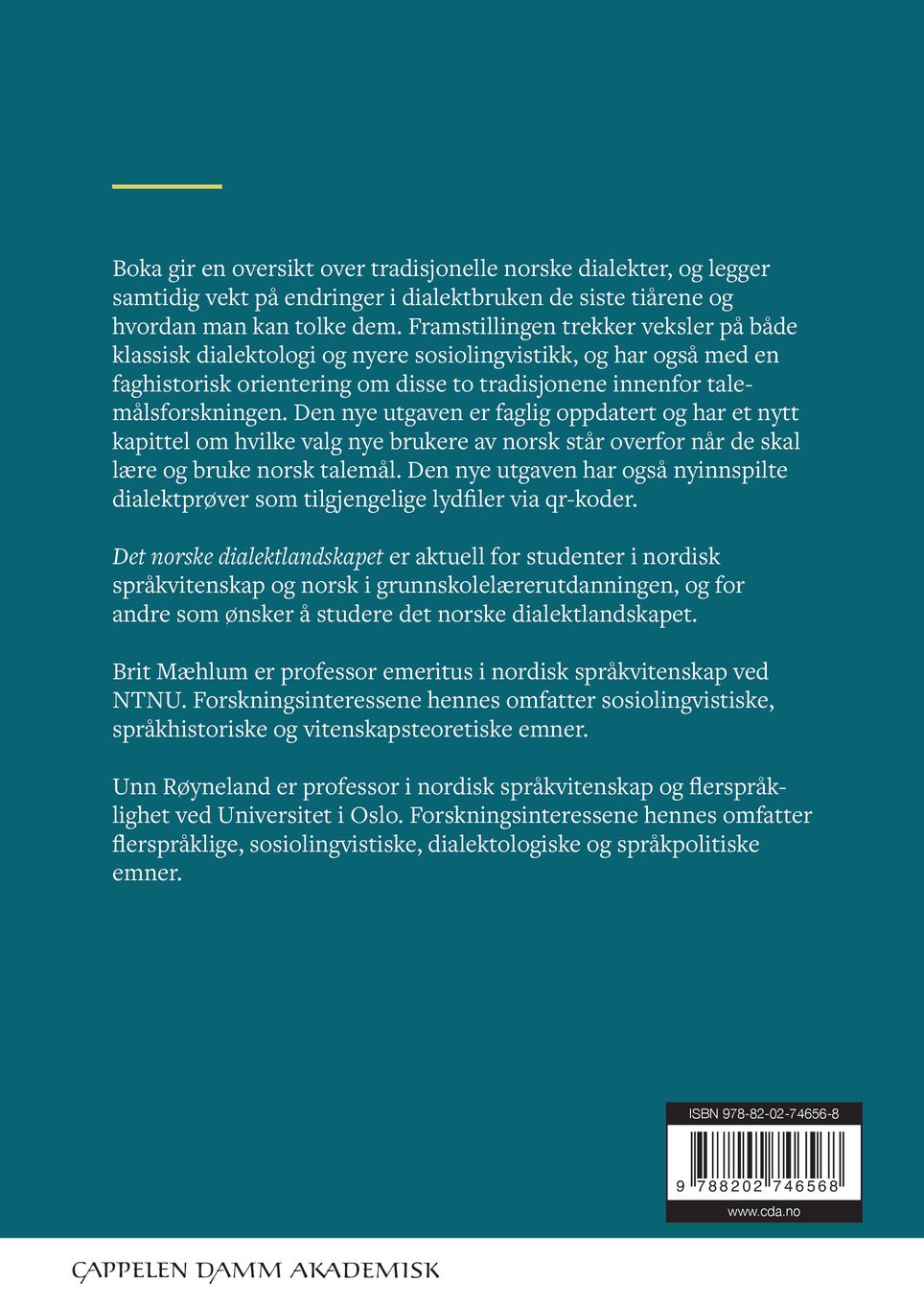Det norske dialektlandskapet