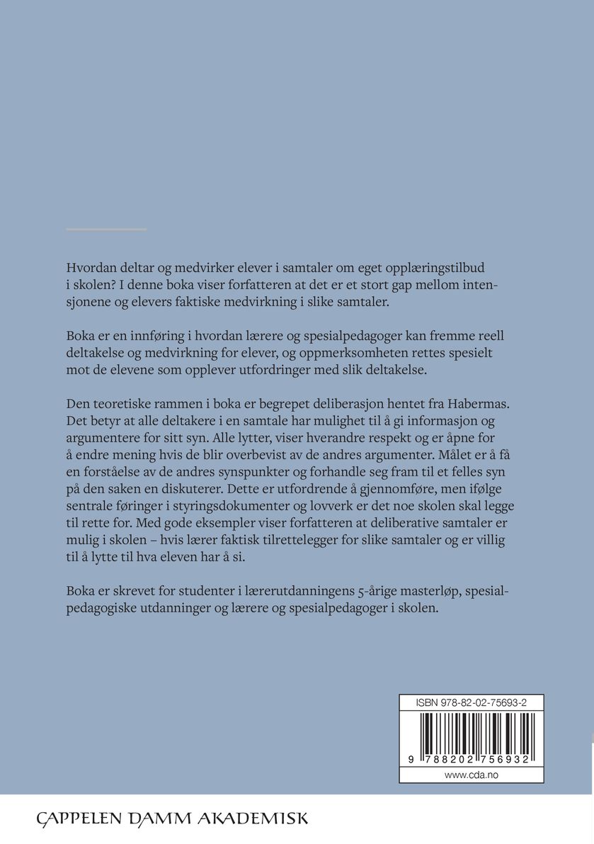 Elevers deltakelse og medvirkning