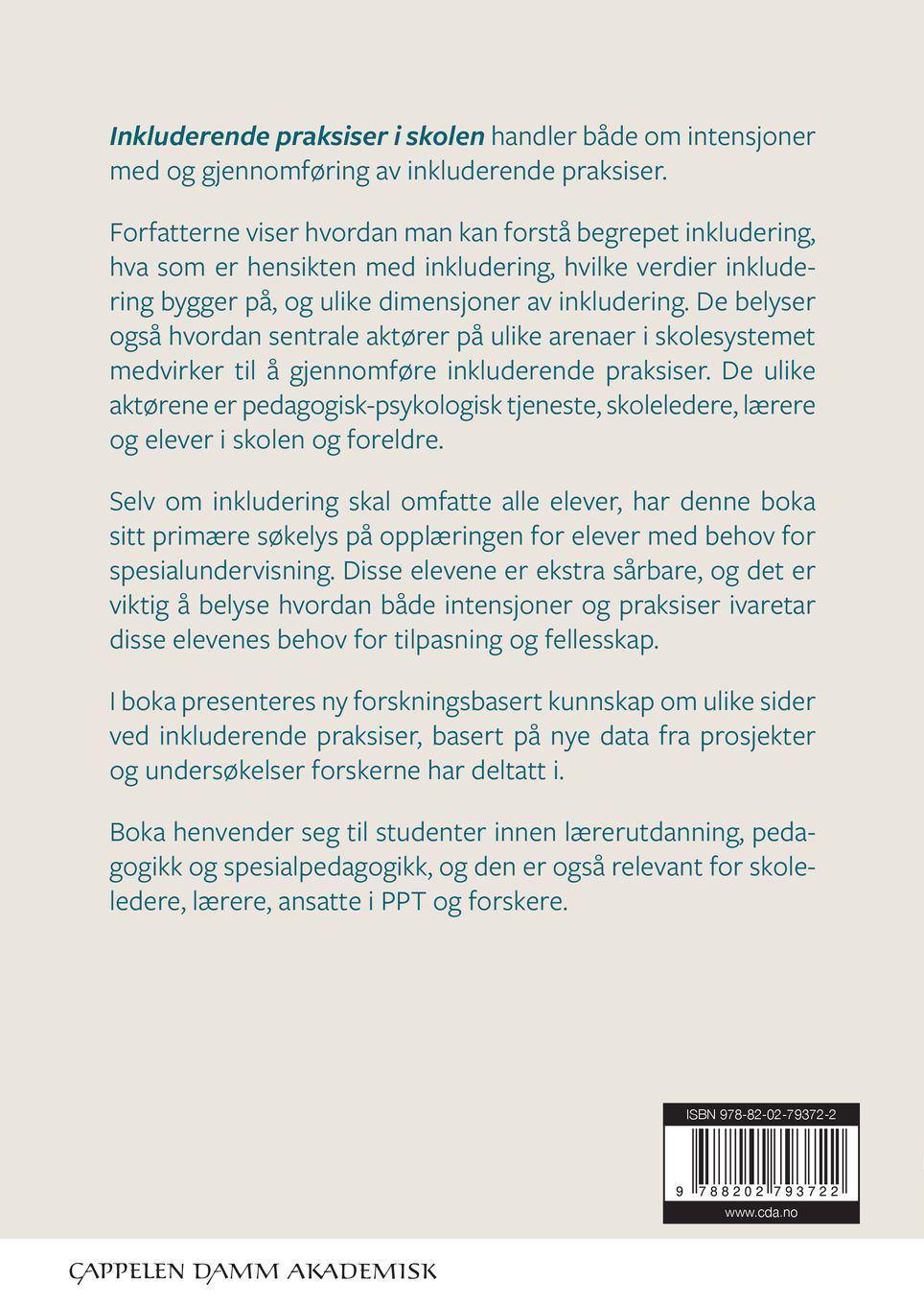 Inkluderende praksiser i skolen