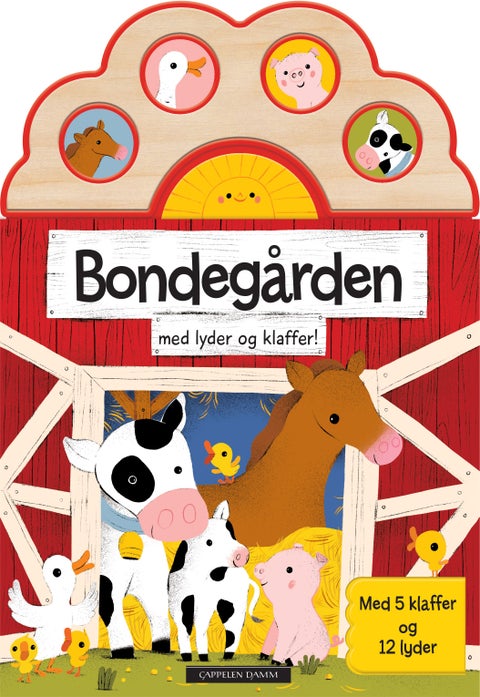 Bondegården med lyder og klaffer!