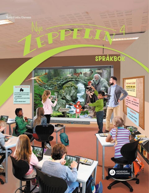 Nye Zeppelin 4 - Språkbok : norsk for barnetrinnet