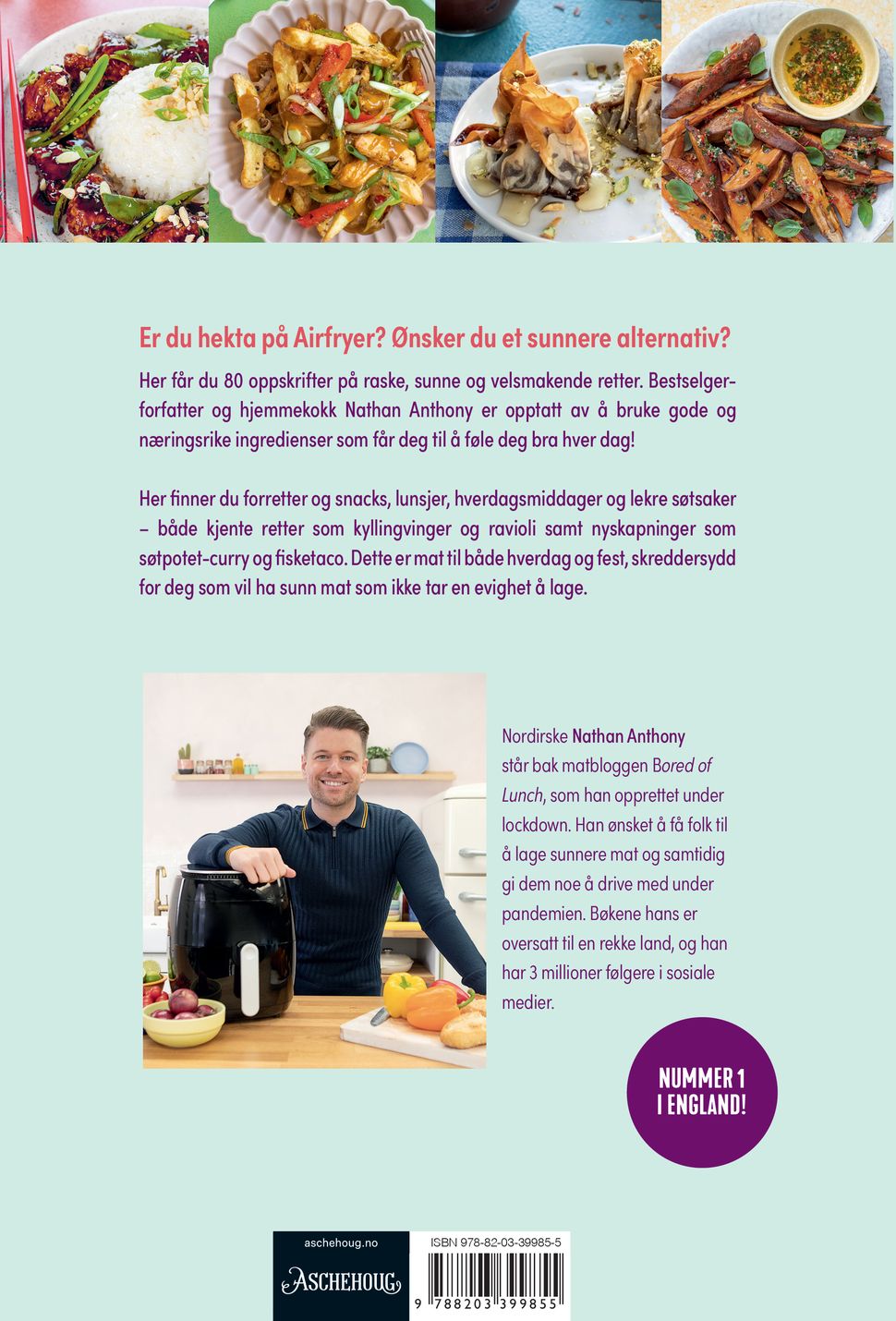 Den sunne airfryer-boka
