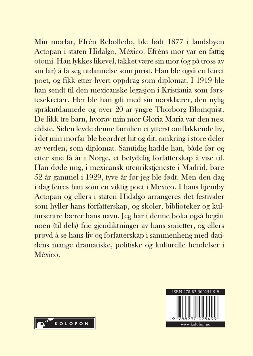 Om México og min morfars trokeer