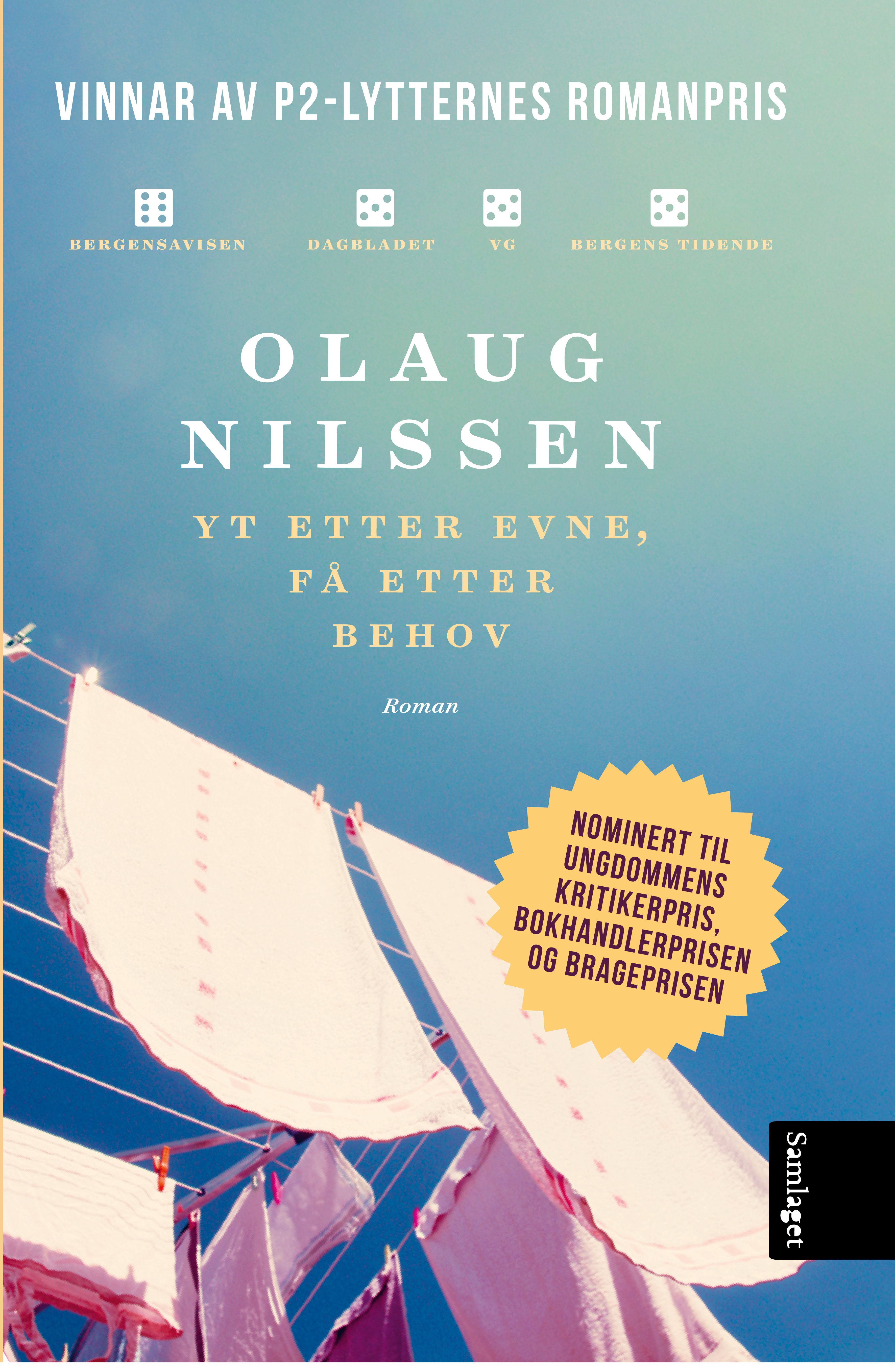 Yt etter evne, få etter behov - roman