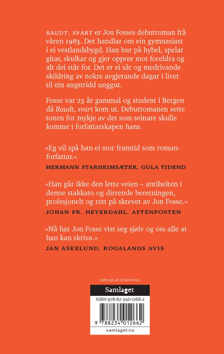 Raudt, svart