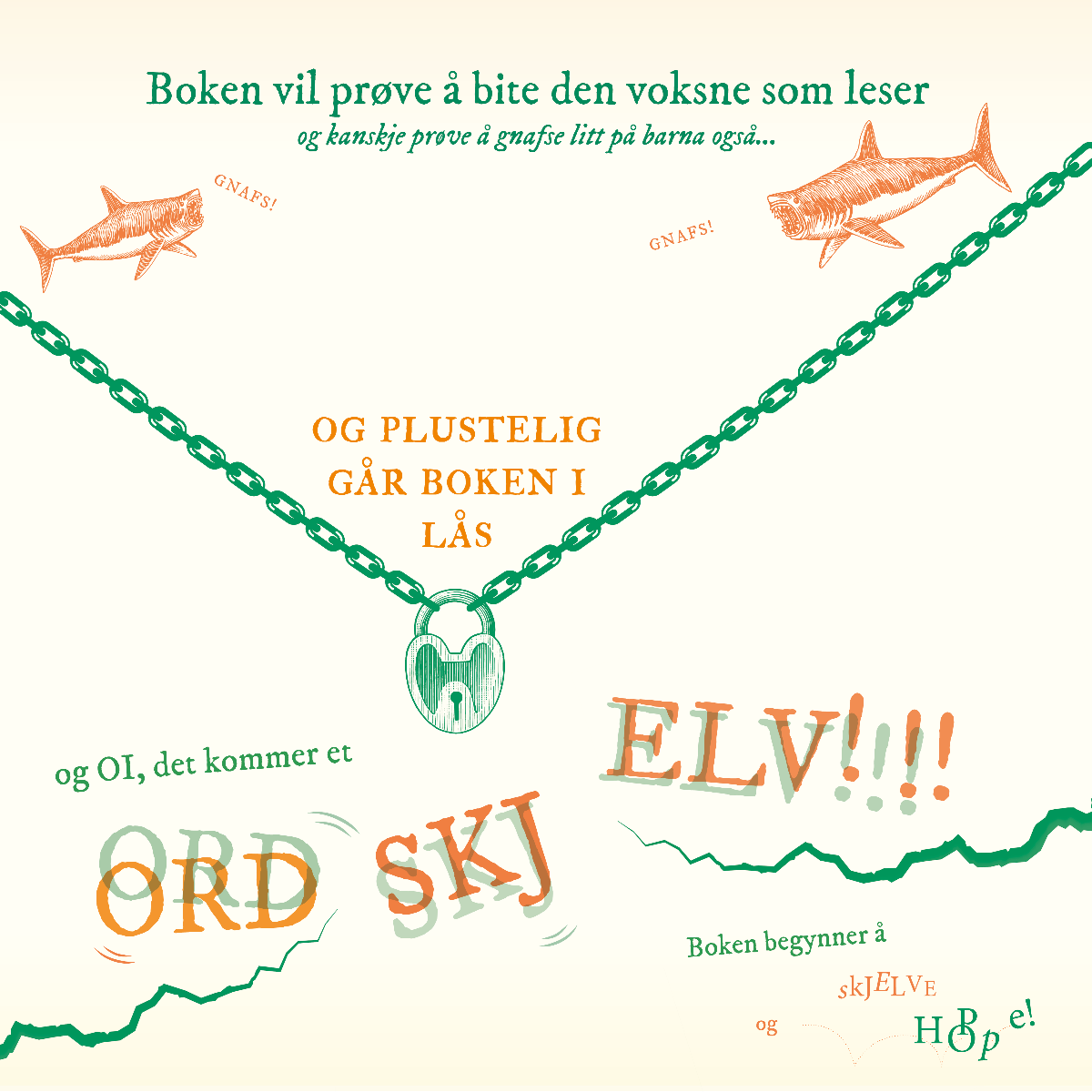 Boken som virkelig ikke ville bli lest