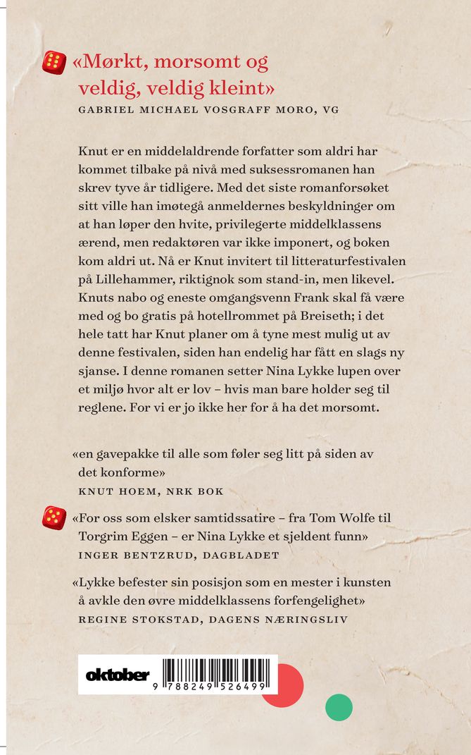 Vi er ikke her for å ha det morsomt