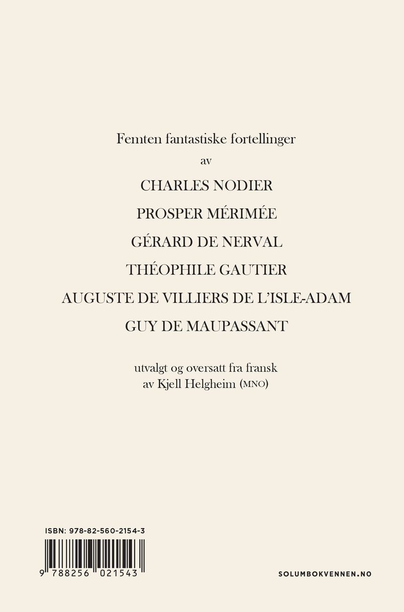 Fantastiske franske fortellinger