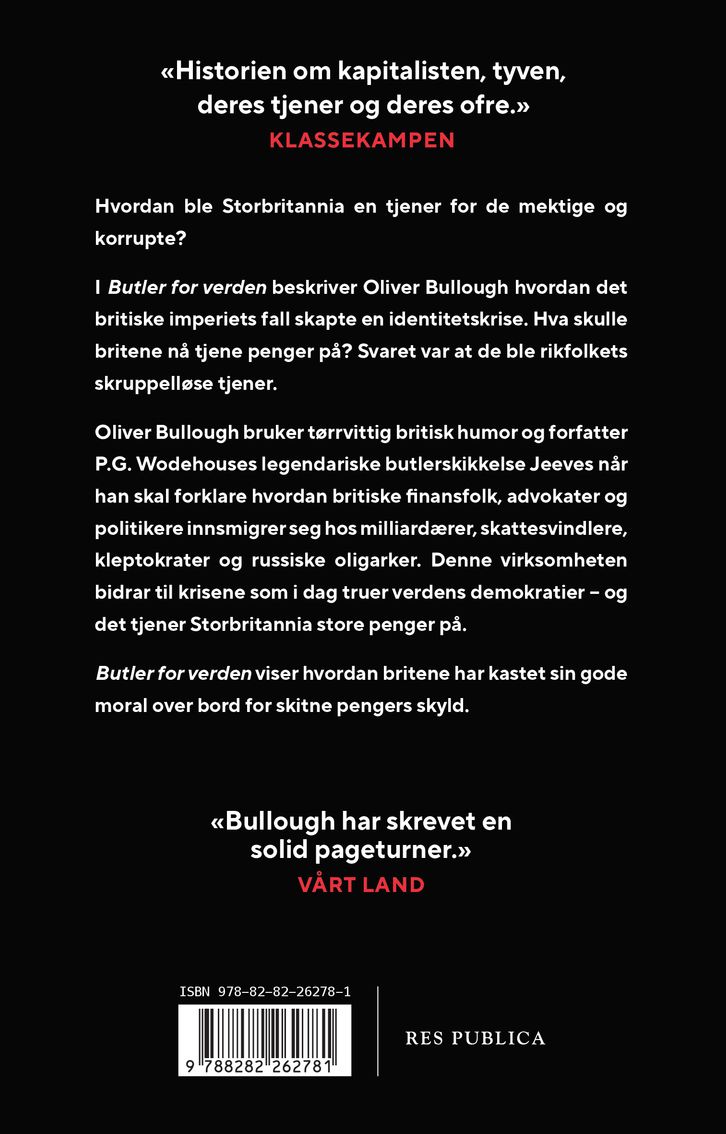 Butler for verden