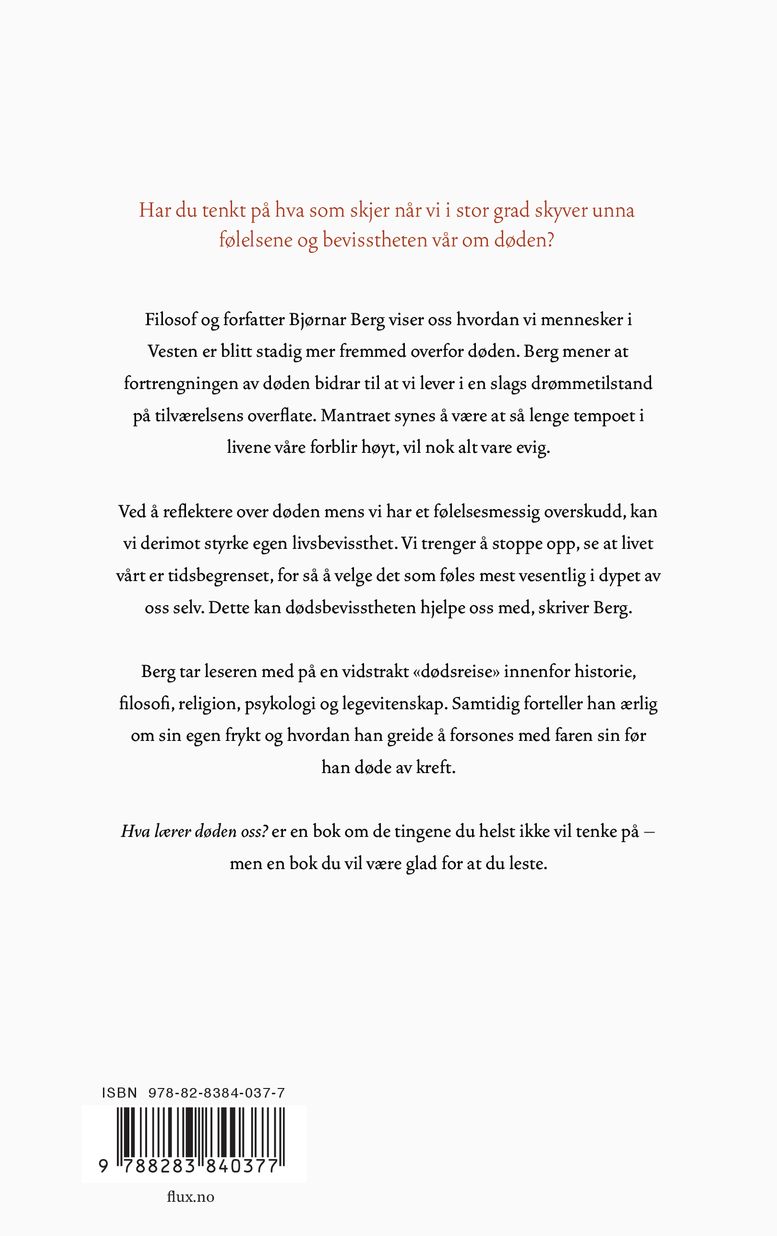 Hva lærer døden oss?