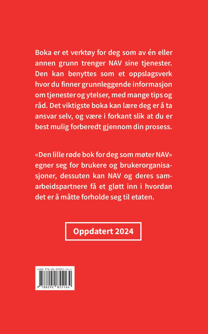 Den lille røde bok for deg som møter NAV