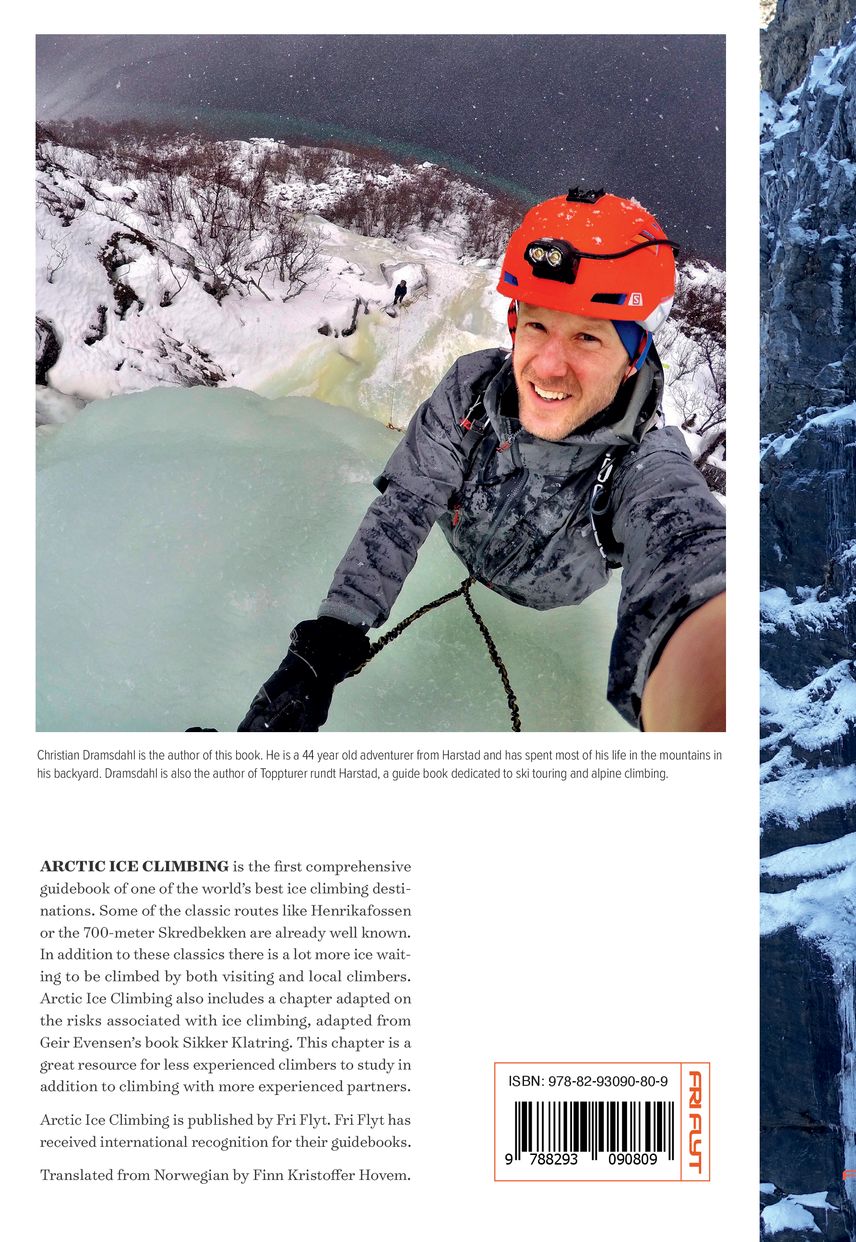 Arctic ice climbing