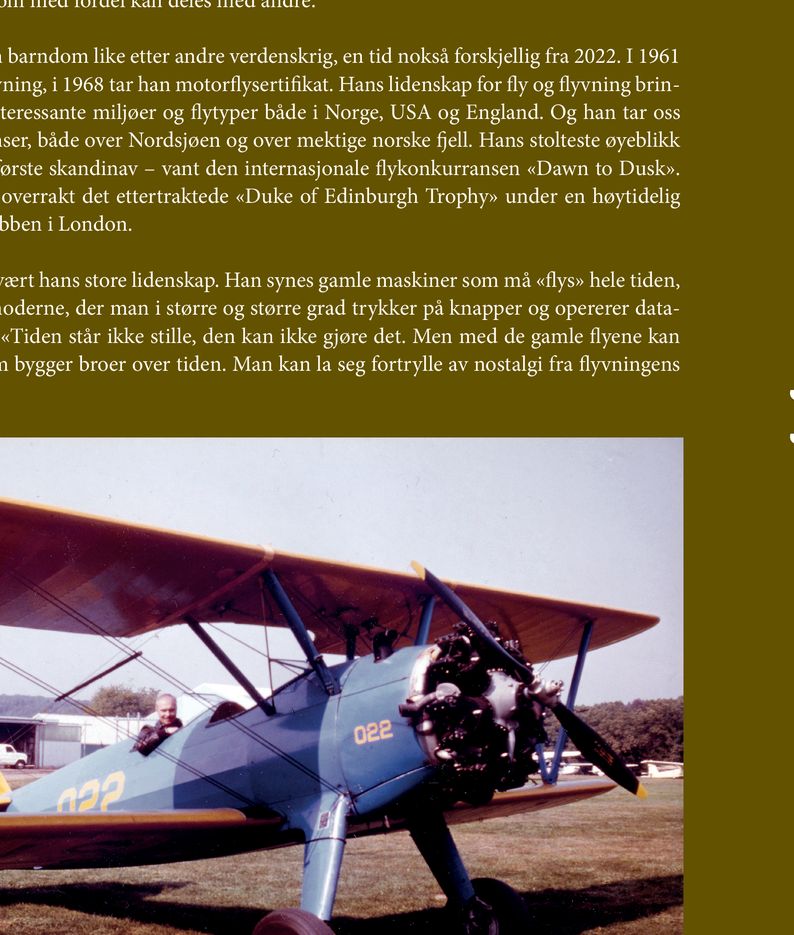 En hobbyflyvers memoarer