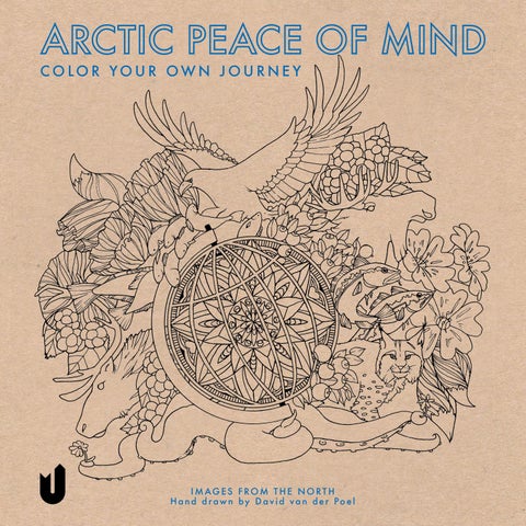 Arctic peace of mind - color your own journey