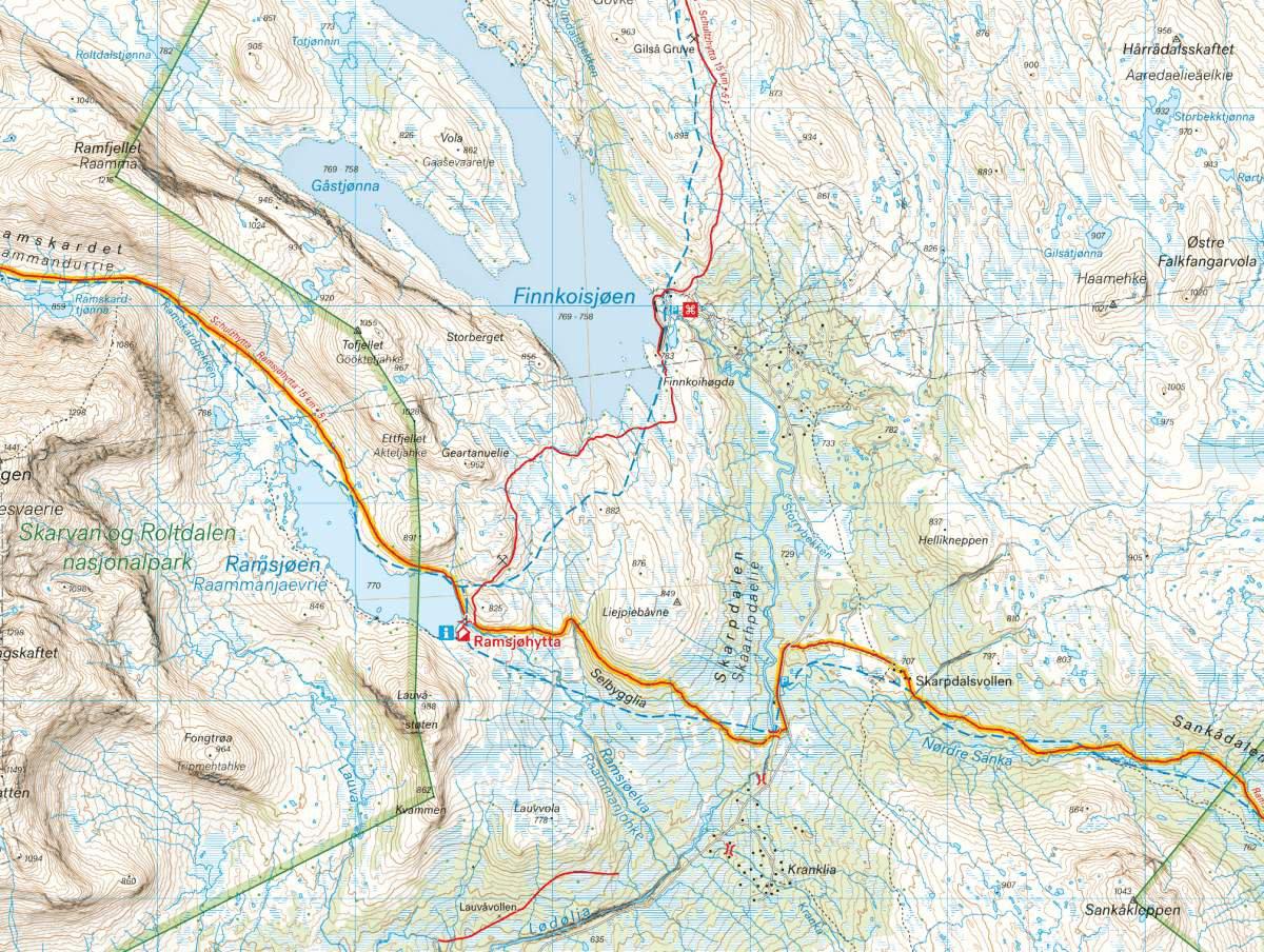 Norge pa tvers