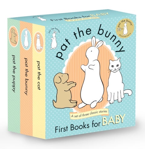 Pat the Bunny: First Books for Baby Boxed Set - Pat the Bunny; Pat the Puppy; Pat the Cat (3-Book Boxed Set)