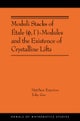Moduli Stacks of Etale ( , )-Modules and the Existence of Crystalline Lifts