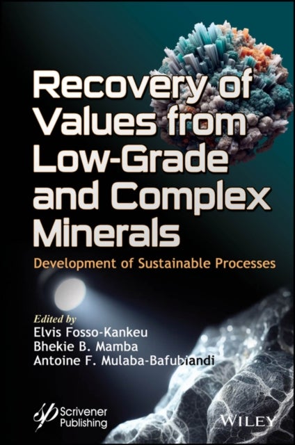 Recovery of Values from Low–Grade and Complex Mine rals: Development of Sustainable Processes - Development of Sustainable Processes