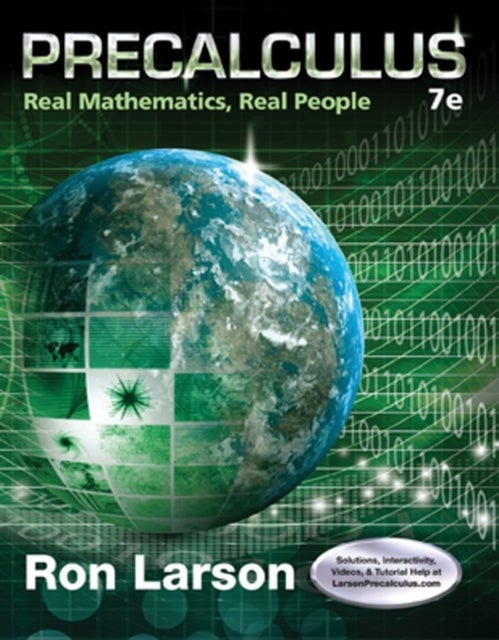 Precalculus - Real Mathematics, Real People