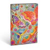 Flutterbyes Midi Lined Softcover Journal, 176pg, 100GSM, Laurel Burch Collection by Paperblanks (Playful Creations)