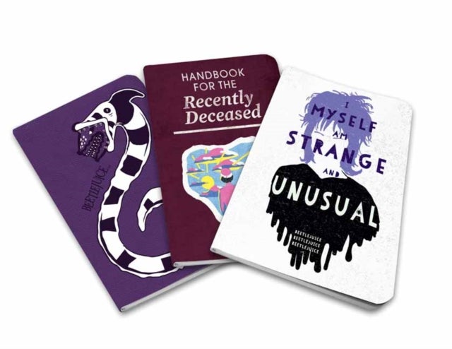 Beetlejuice Pocket Notebook Collection (Set of 3)