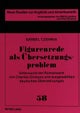 Figurenrede als Uebersetzungsproblem