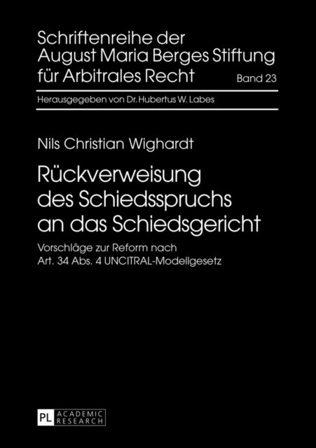 Rueckverweisung des Schiedsspruchs an das Schiedsgericht