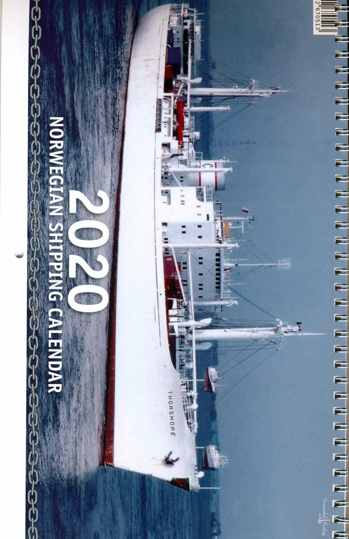 Norwegian shipping calendar 2020