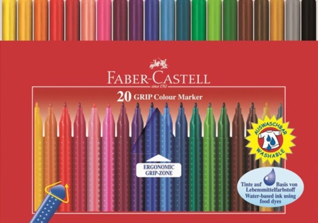 Tusj Faber Grip 20 Pk