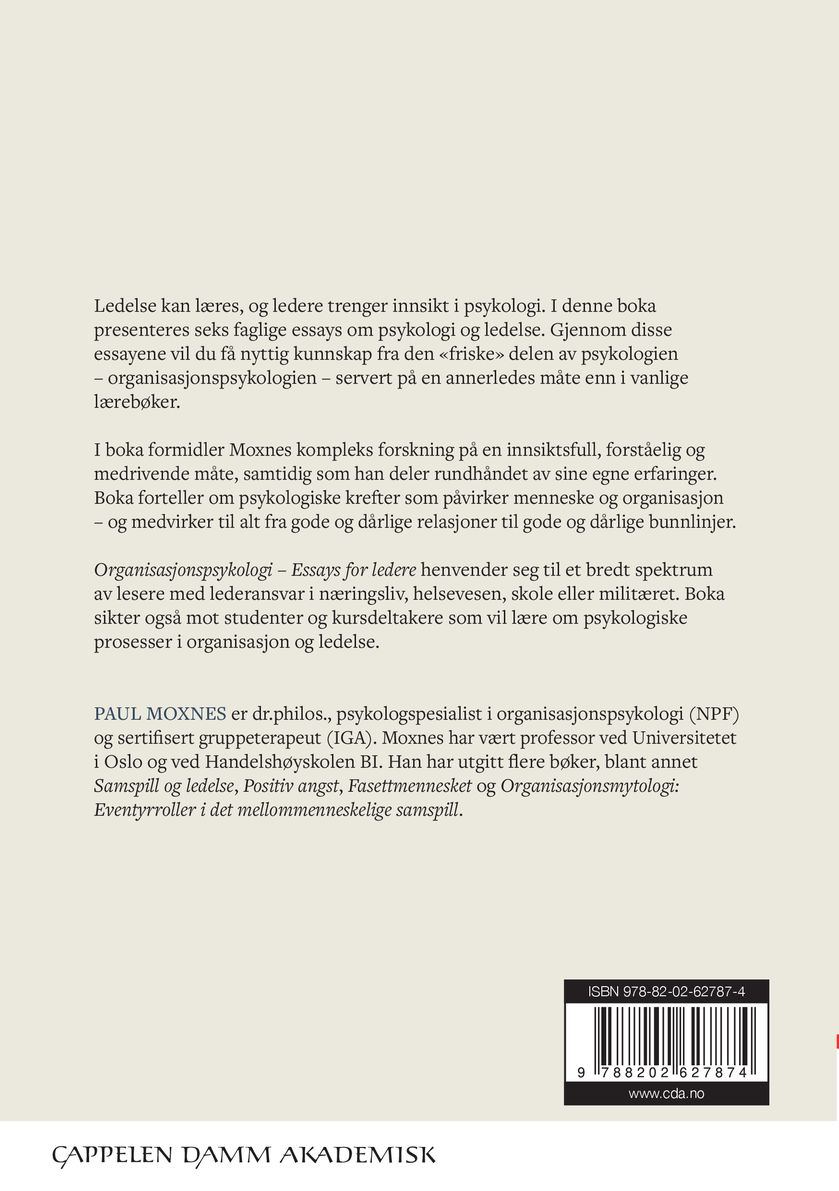 Organisasjonspsykologi