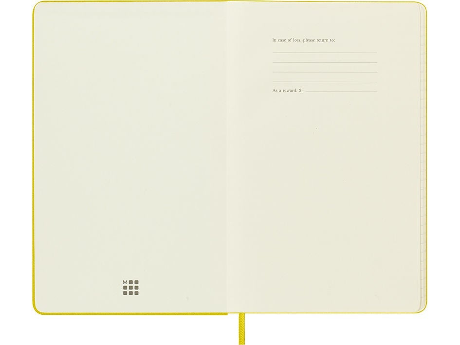 Notatbok Moleskine Hay Ylw Large Linjert