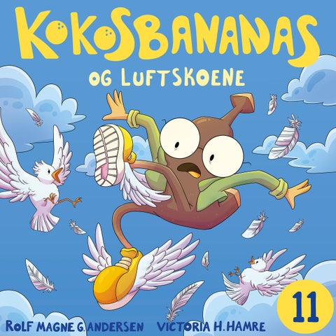 Kokosbananas og luftskoene