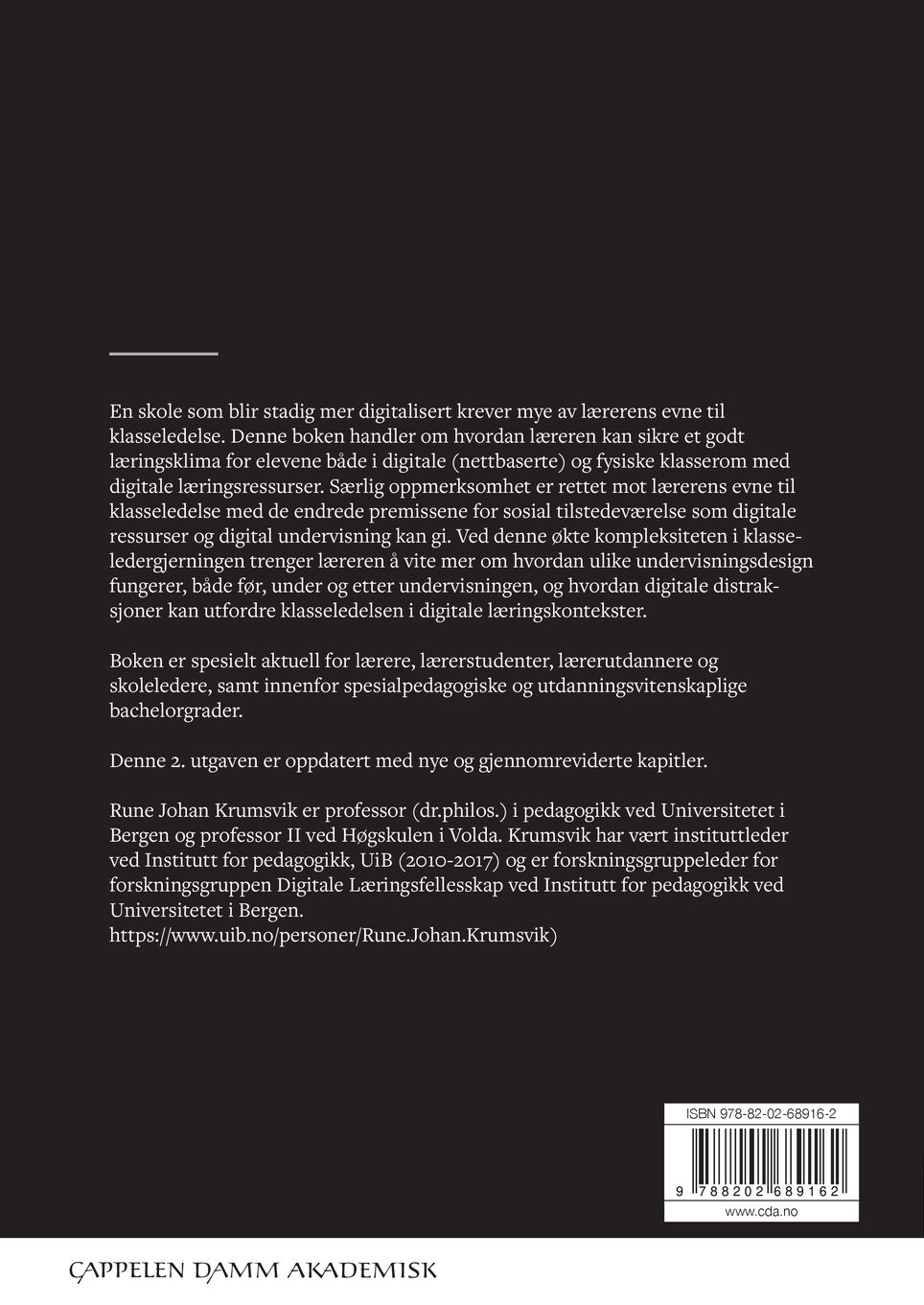 Klasseledelse i den digitale skolen