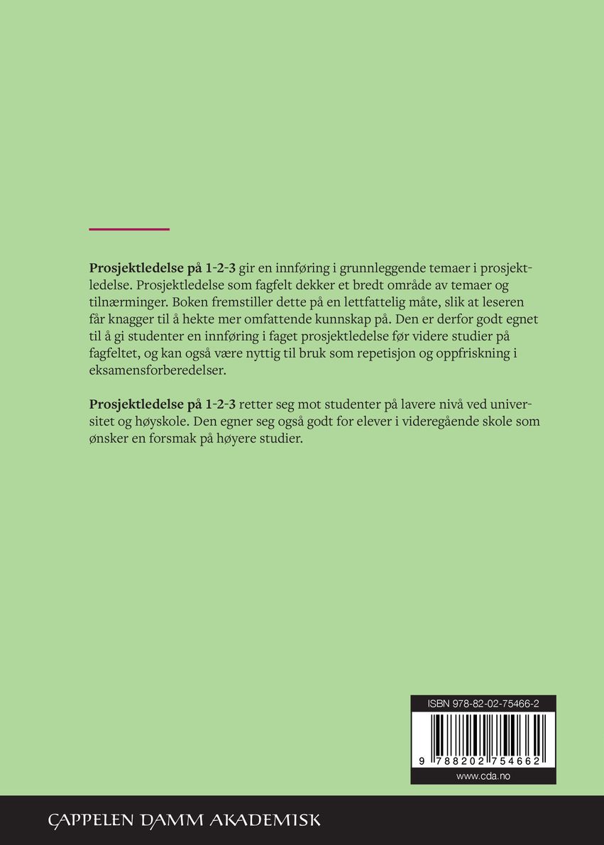 Prosjektledelse