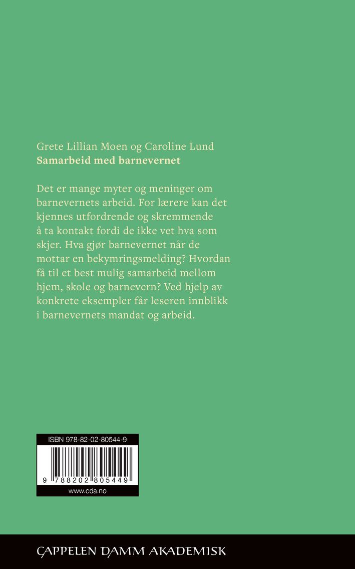 Samarbeid med barnevernet