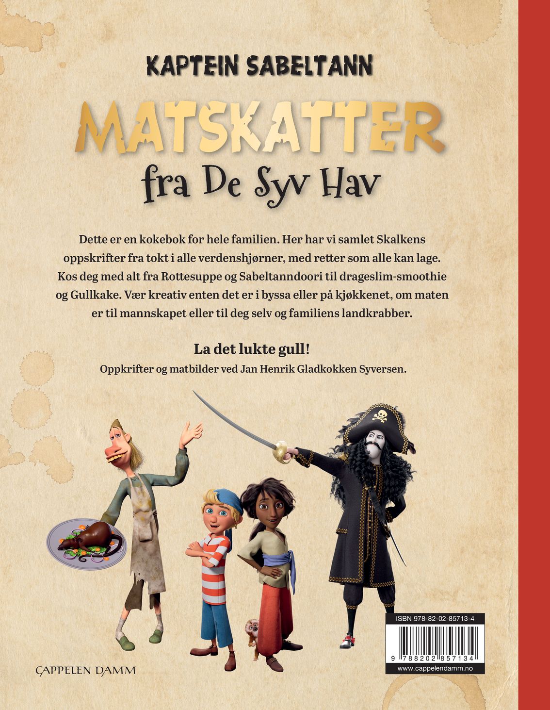 Matskatter fra De syv hav