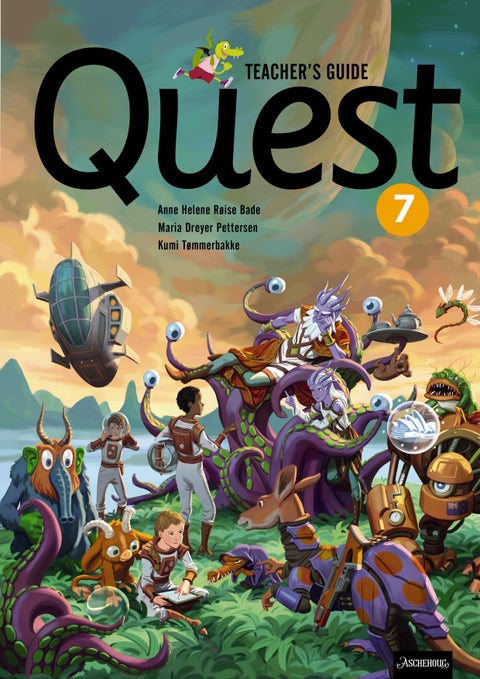 Quest 7 - Teacher's guide : engelsk for barnetrinnet