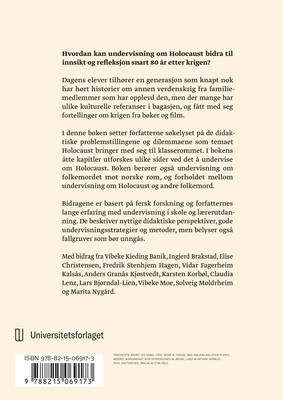 Å undervise om Holocaust