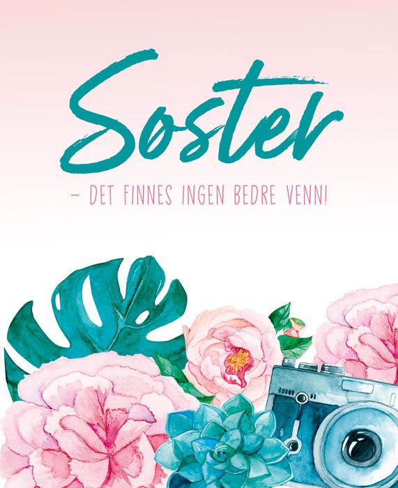 Søster - det finnes ingen bedre venn!