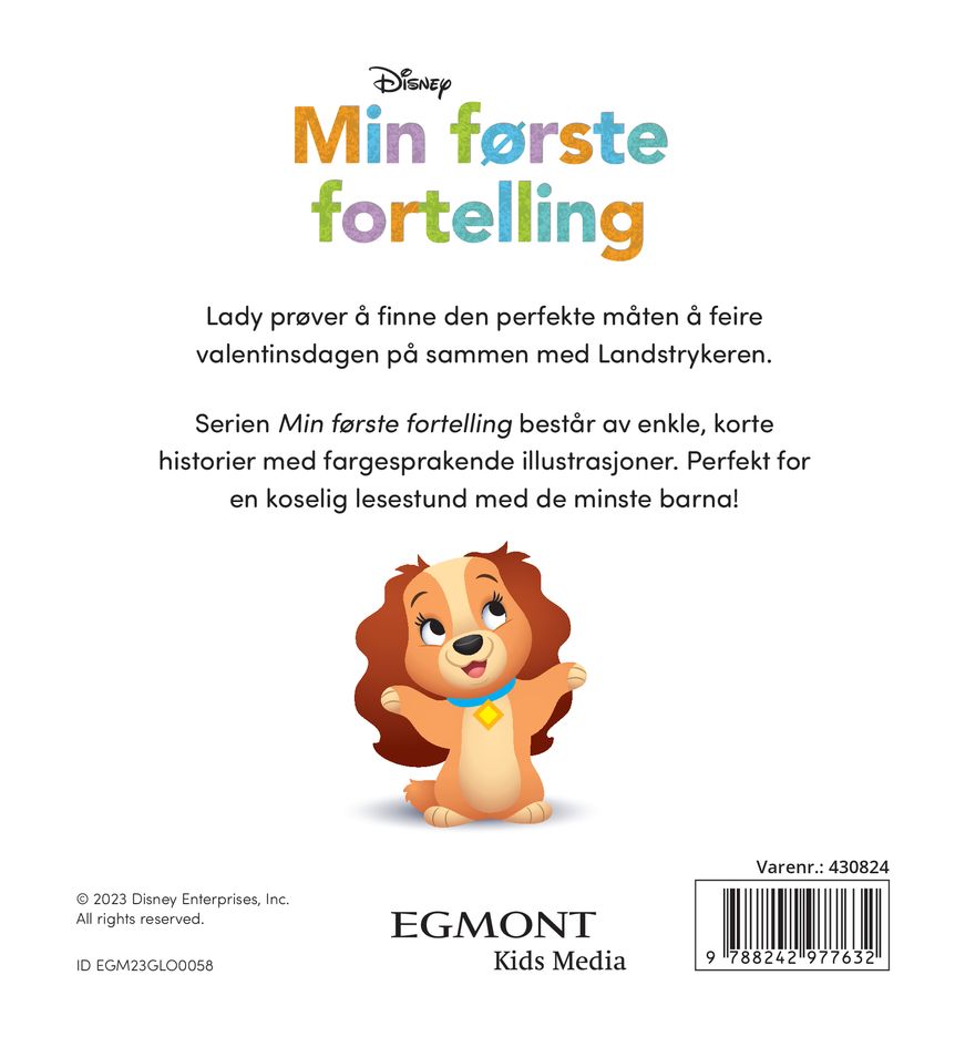 Lady feirer valentinsdagen