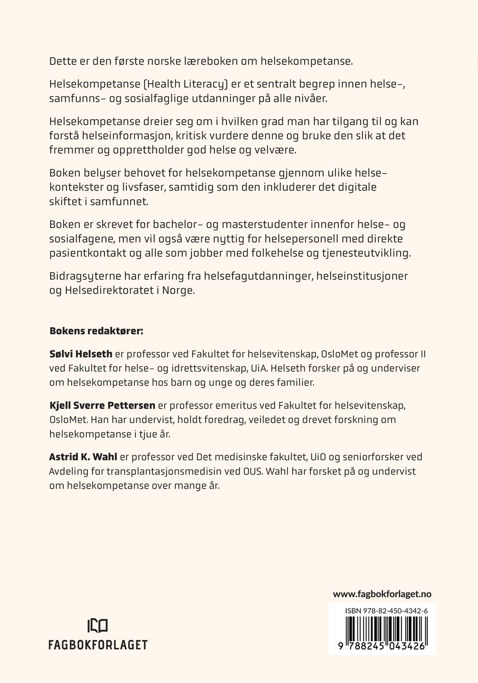 Helsekompetanse