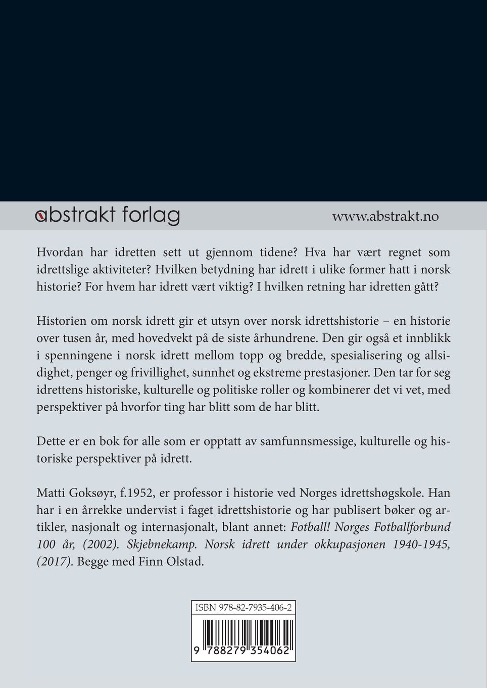 Historien om norsk idrett