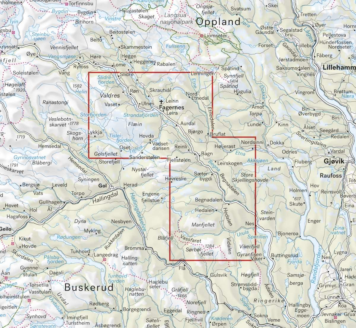 Turkart Valdres