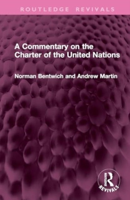 A Commentary on Charter of United Nations