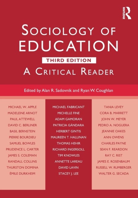 Sociology of Education - A Critical Reader